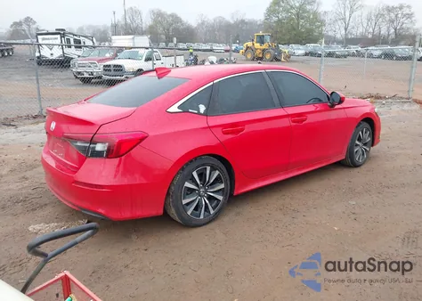 2022 Honda Civic Ex из США, поврежденный, VIN 2HGFE1F77NH306669